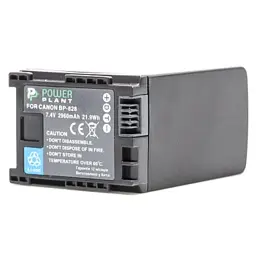 Акумулятор до фото/відео PowerPlant Canon BP-828 Chip (DV00DV1372) - мініатюра 2