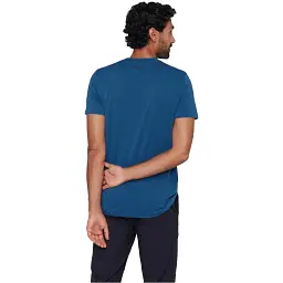 Футболка Mammut Trovat T-Shirt Logo L marine - миниатюра 4