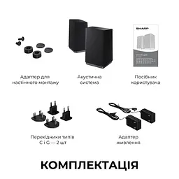 Акустична система Sharp CP-AWS2001 - мініатюра 8