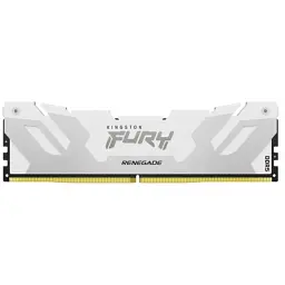 Модуль пам'яті для комп'ютера DDR5 32GB (2x16GB) 8000 MHz Renegade White Kingston Fury (ex.HyperX) (KF580C38RWK2-32) - мініатюра 3