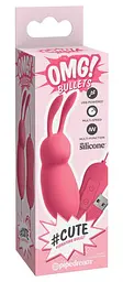 Міні-вібратор OMG! Bullets #Cute, 8.3 см (рожевий) - мініатюра 4