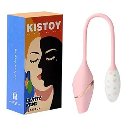 Віброяйце з вакуумним стимулятором KISTOY Cathy Mini KisToy SO8712 97276 - мініатюра 3