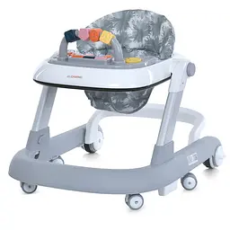 Ходунки музичні пушер 2в1 ME 1163 MULTIWAY Gray