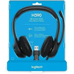 Гарнітура Logitech H340 Headset USB (981-000475) чорна - мініатюра 3