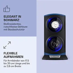 Ротомат скринька для автопідзаводу годинника Klarstein St. Gallen Premium (10040247) - мініатюра 3