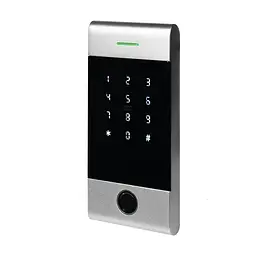 Клавіатура з Bluetooth, з контролером, зчитувачем відбитків пальців та карт Mifare Trinix TRK-1206BTFW Silver (71-00073) - мініатюра 1