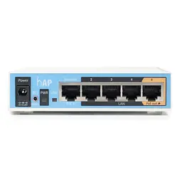 Бездротовий маршрутизатор (роутер) Mikrotik hAP (RB951Ui-2ND) - мініатюра 8