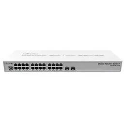 Комутатор мережевий Mikrotik CRS326-24G-2S+RM - мініатюра 1