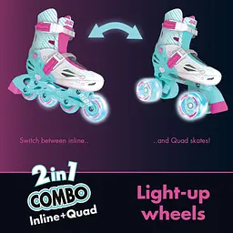 Ролики Neon Combo Skates Розмір 34-37 Бірюзовий - мініатюра 7