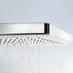 Верхній душ Hansgrohe Rainmaker Select 460 1jet з тримачем до стіни White/Chrome 24003400, Хром - мініатюра 3