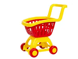 Іграшковий Вiзок для супермаркету Bamsic 213 Червоно-жовтий shop (2000999376269)