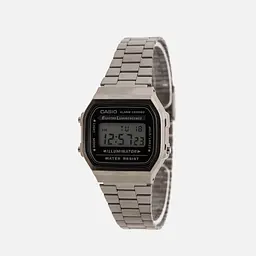 Чоловічі наручні годинники Casio Collection A168WEGG-1AEF оригінальні японські зі сталевим браслетом - мініатюра 2