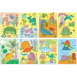 Набір водних розмальовок DoDo Toys Динозаври 300310 з маркером для води - мініатюра 3