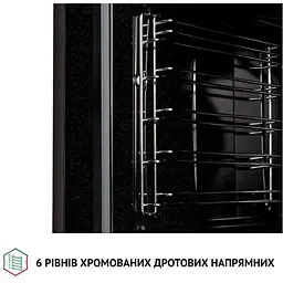 Духова шафа Perfelli Diamond 6M8L Inox - мініатюра 10