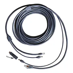 Кабель No Brand Hugener 2в1 Starlink Mini для заряджання DC/USB-C 15 м Сірий (2881818527)