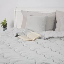 Ковдра ТЕП Velour 150x210 см світло-сірий (1-04870_34483) - мініатюра 5