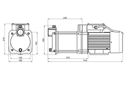 Насос самовсмоктувальний багатоступеневий Thermo Alliance PSRM-353 - мініатюра 4