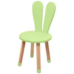 Дитячий стільчик Bambi 04-2G-ROUND зелений