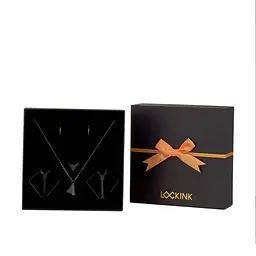 Затискачі для сосків з важкою підвіскою LOCKINK Nipple Clamps with Heavy Pendant, сріблясті - мініатюра 6