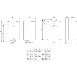 Бойлер TIKI Mini PBT 15V9 (GT15UMINI_TIKI) (700189) - мініатюра 2
