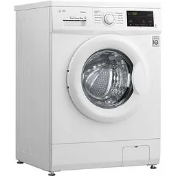 Пральна машина LG з фронтальним завантаженням F4J3TS0W, 8кг, 1400, A+++, Пар, глибина 55см, Дисплей, Інвертор, Білий (F4J3TS0W) - мініатюра 3