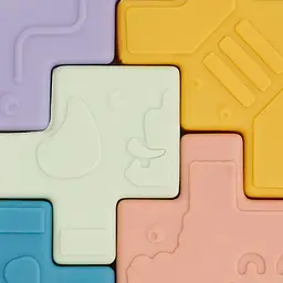 М'який розвиваючий набір Miniland Soft Animal Blocks (46020) - мініатюра 4