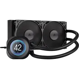 Система водяного охолодження Corsair Nautilus 240 RS LCD (CW-9061031-WW) - мініатюра 2