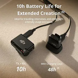 Петличний мікрофон DJI Mic Mini 1RX 1TX - мініатюра 5