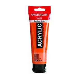 Фарба акрилова Amsterdam (276) AZO Оранжевий 120 мл Royal Talens (8712079158200)
