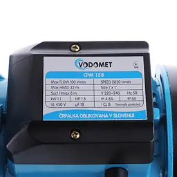 Насос поверхневий відцентровий Vodomet CPM158 VO0022 - мініатюра 3