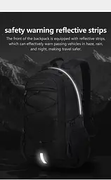 Рюкзак туристичний Tigernu T-B9500 дорожній похідний з відсіком для ноутбука до 15.6'' 28л Blue (19391) - мініатюра 10