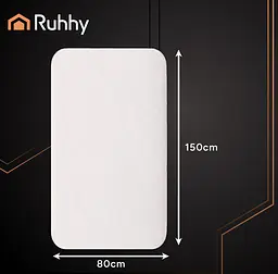 Електричне простирадло (килимок) Ruhhy 26201 (150х80 см) 3 режими - мініатюра 2