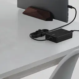 Зарядний пристрій BELKIN 100Вт USB-С GAN PD PPS, кабель USB-C 2м, чорний OEM (INC016VFBK) - мініатюра 4