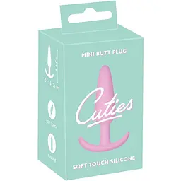 Анальна пробка Cuties Plugs Rose - мініатюра 8