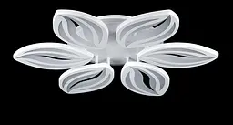 Люстра стельова LED Splendid Ray LK23/6, 160W, білий, сучасний стиль з пультом, регулювання світла