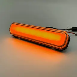 LED Габарит Thoc Auto 85 х 20 мм 12/24V 9 діод Неоновий Помаранчевий (ТН-961) 1 шт. - мініатюра 2