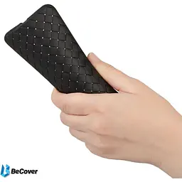 Накладка BeCover TPU Leather Case для Huawei P30 Black (703503) - мініатюра 3