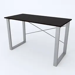 Письмовий стіл Ferrum-decor Драйв 750x1000x700 Сірий метал ДСП Венге Магія 16 мм (FRD-105344) - мініатюра 2