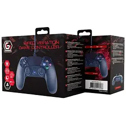 Геймпад джойстик Gembird JPD-PS4U-01 PS4/PC LED підсвітка і вібрація (1605000 / 367669) - мініатюра 3