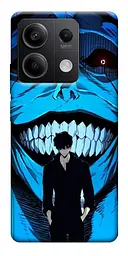 Чохол Demsky Solo leveling blue vibe для Xiaomi Redmi Note 13 5G