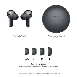 Bluetooth-гарнітура Huawei FreeBuds 7i Чорний (55038459) - мініатюра 6