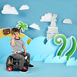 Дитяча валіза для подорожей Trunki Pedro the Pirate Ship (0312-GB01) - мініатюра 7