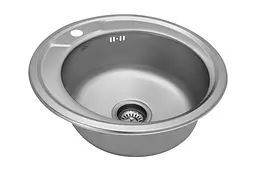 Кухонна мийка Kroner KRP Dekor-490 (0,6 мм) CV022761, Decor - мініатюра 3
