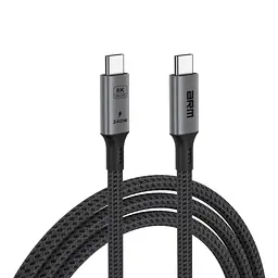 Дата кабель USB-C to USB-C 1.0m USB4 40Gbps 240W 8K60Hz black Armorstandart (ARM81921)
