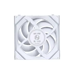 Кулер до корпусу Lian Li Uni Fan SL WIRELESS LCD Reverse, 120-1 (G99.12RSLLCD1W1W.00) - мініатюра 4