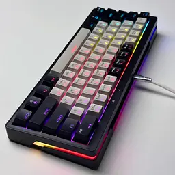 Ігрова механічна клавіатура Kondor Starlight / Дротове підключення / Brown Switch / White Black - мініатюра 3