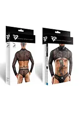 Топ із довгими рукавами Regnes Fetish Planet S (чорний) - мініатюра 19