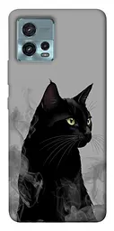 Чохол Demsky Smoke cat для Motorola Moto G72