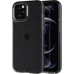 Оригінальний протиударний чохол Tech21 Evo Check для iPhone 12 Pro (6.1") Smokey Black T21-8373