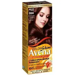 Крем-фарба AVENA Shine Color 066 Трюфельний каштан